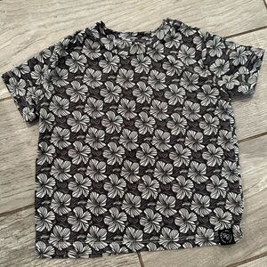Tropical Floral Toddler Bamboo Shirt